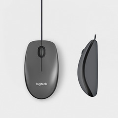 Logitech MOUSE M100 Schwarz