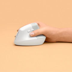Logitech Wireless Maus Lift, weiß