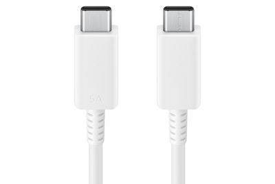 Samsung USB-C zu USB-C Kabel EP-DX510 (5A) 1,8m, White
