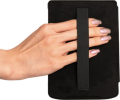 Pocketbook Shell Strap Cover - Black 6"