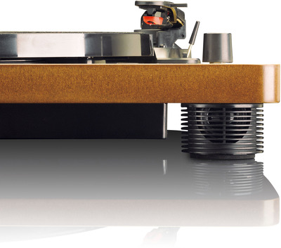 LENCO LS-50WD Plattenspieler mit int. Lautsprechern, Holz