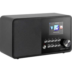 DABMAN i110 WLAN-Internet-Radio + Media-Player-Funktion, black