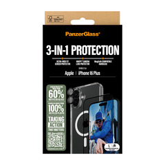PanzerGlass 3-in-1 Protection iPhone 16 Plus