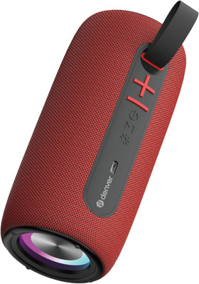 Denver BTL-360 Rot, Bluetooth, Lautsprecher, 3Stunde(n) Akkulaufzeit, USB-C