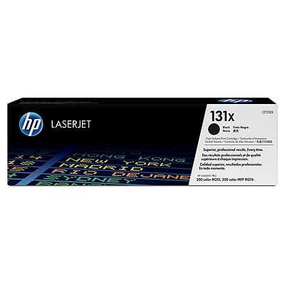 HP Toner 131X CF210X Schwarz (ca.2.400 Seiten)