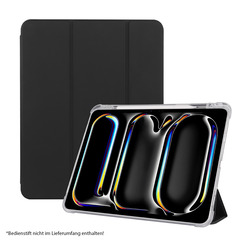 PEDEA Folio Case für Apple iPad Pro 11, black (M4 24) BULK
