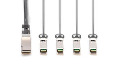 DIGITUS 40G QSFP+ to 4XSFP+ Direct Attach Cable 2m