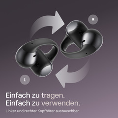 Shokz OpenDots ONE, black