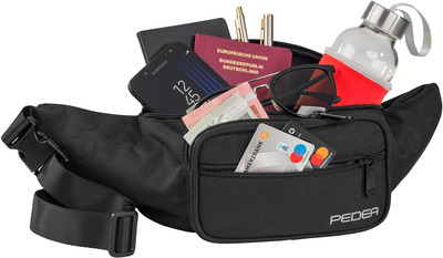 PEDEA Gürteltasche "TREND" Gr. L, schwarz