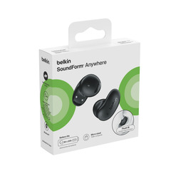 Belkin SoundForm Anywhere Wireless In-Ear-Kopfhörer, schwarz